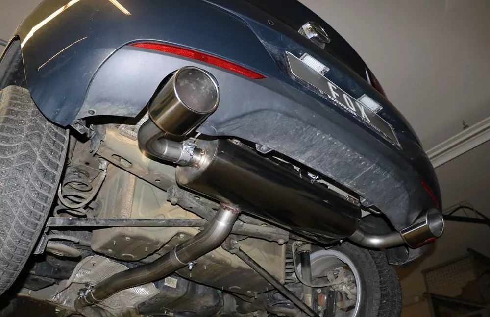 Opel Astra K Schrägheck  Endschalldämpfer quer Ausgang rechts/links - 129x106 Typ 32 rechts/links