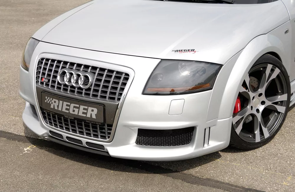 Rieger Spoilerstoßstange R-Frame für Audi TT (8N) - Roadster  Achtung: Grill muss separat bestellt werden! carbon optik