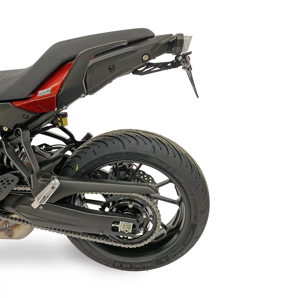 alpha Technik, Kennzeichenhalter für Yamaha Tracer 700; TYP RM30,RM31; Modelljahr 2020-