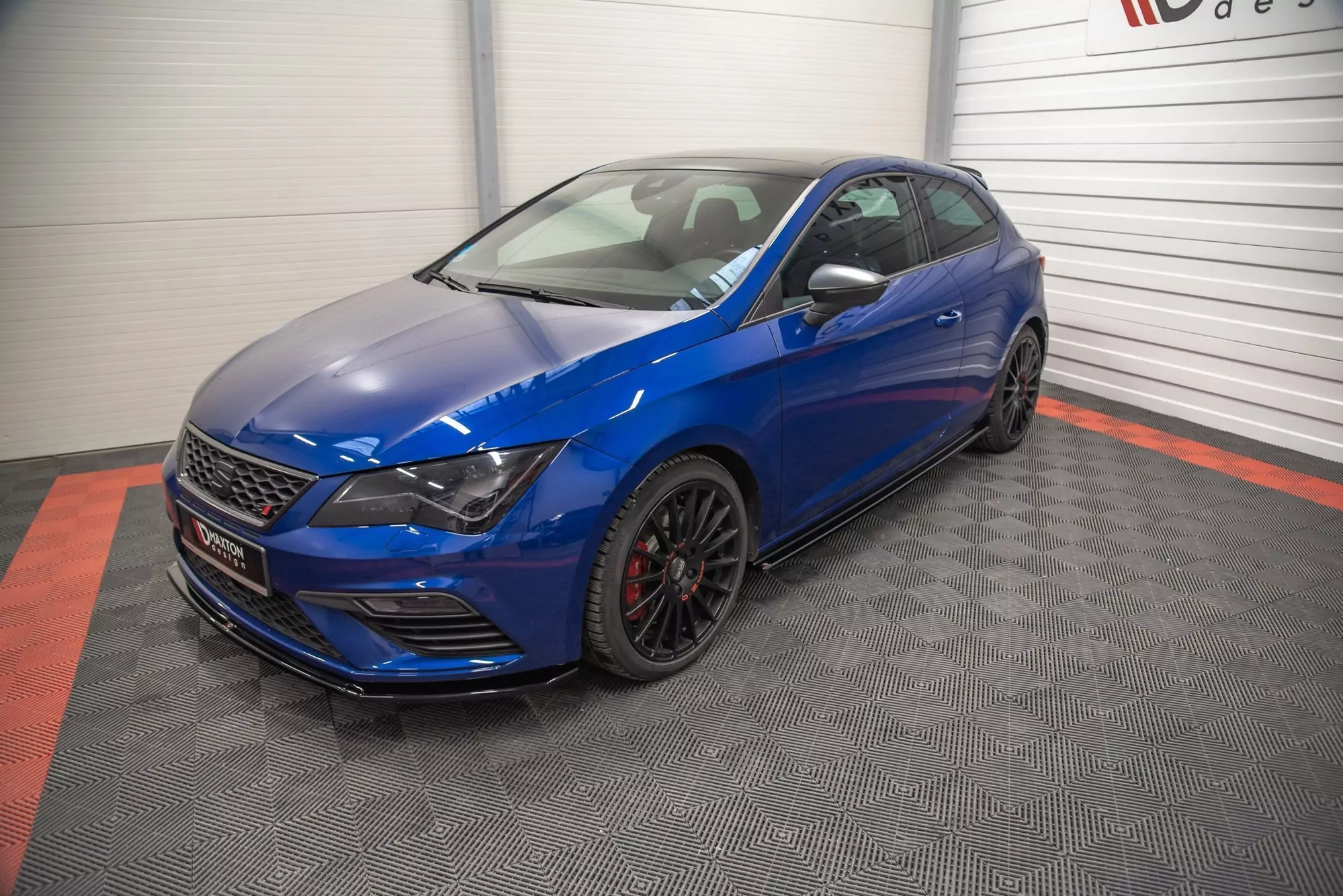 Seitenschweller Ansatz Passend Für Seat Leon Cupra / FR SC Mk3 / Mk3 FL Schwarz Hochglanz