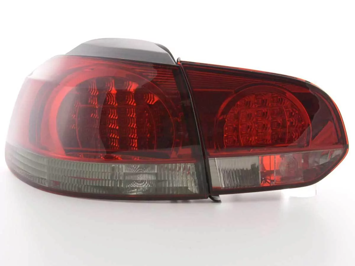 LED Rückleuchten Set VW Golf 6 Typ 1K Bj. 08- schwarz/rot