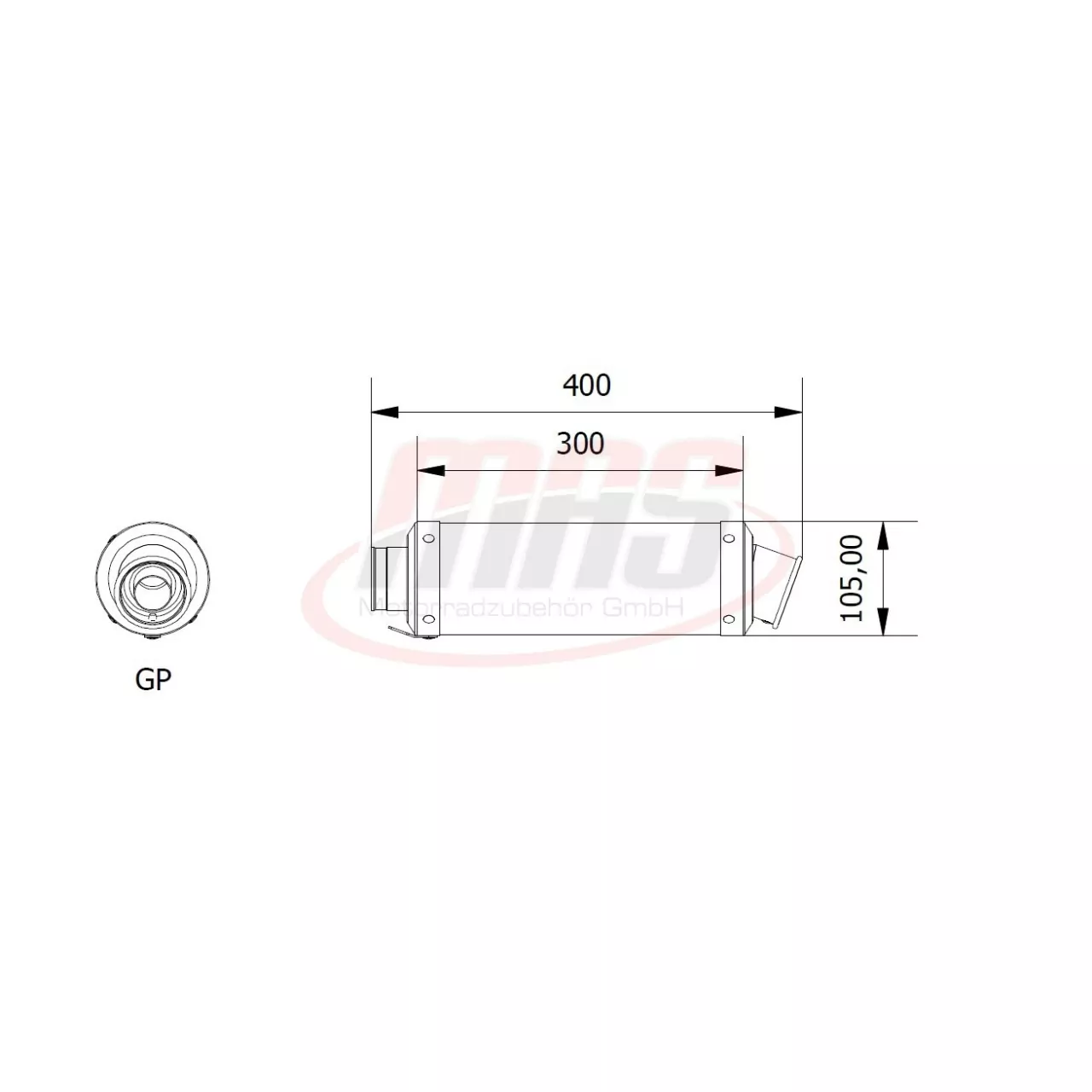MIVV GP Carbon Honda CBF 650 F ´14/18