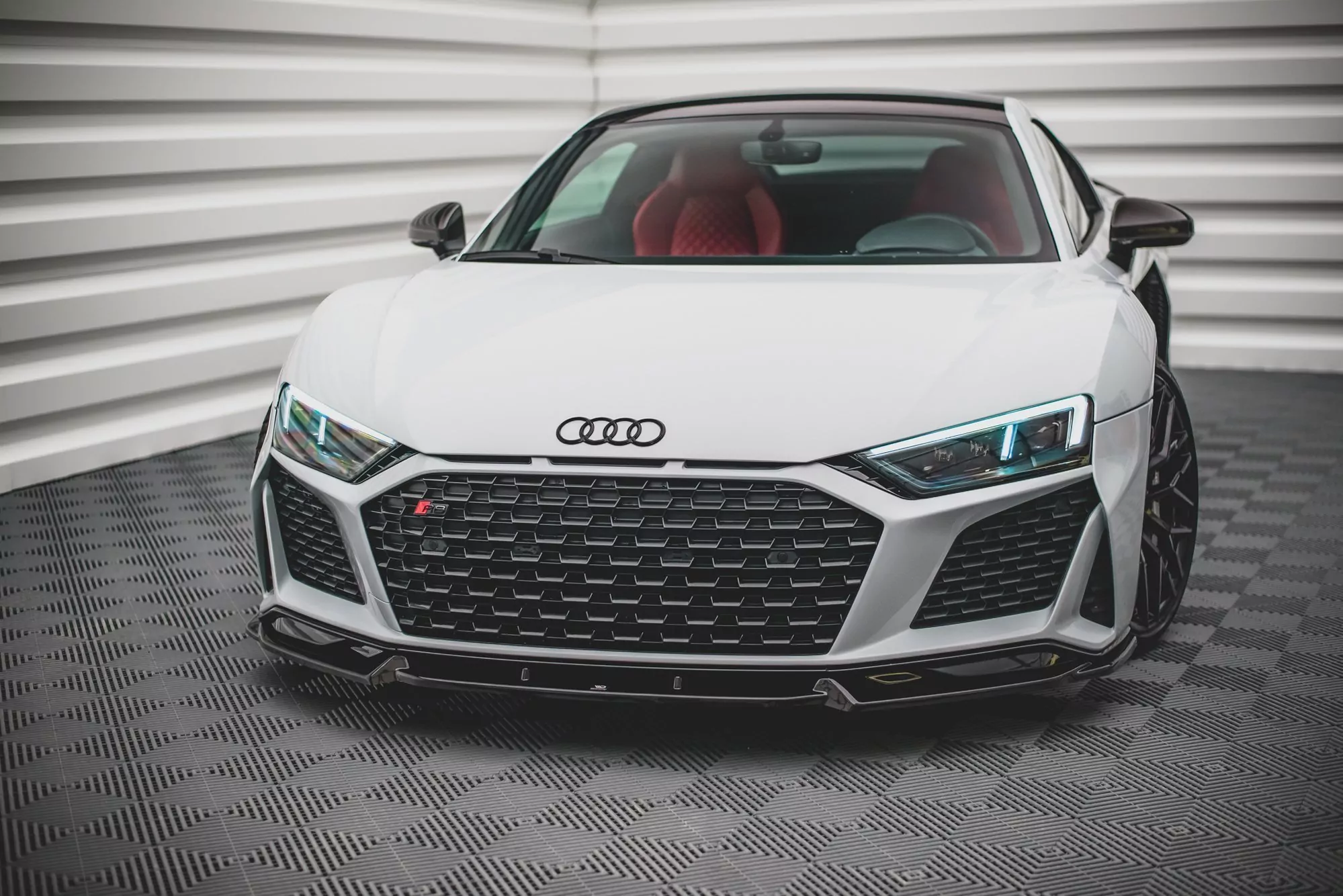Front Ansatz V.1 passend für Audi R8 Mk2 Facelift | tuning-parts24
