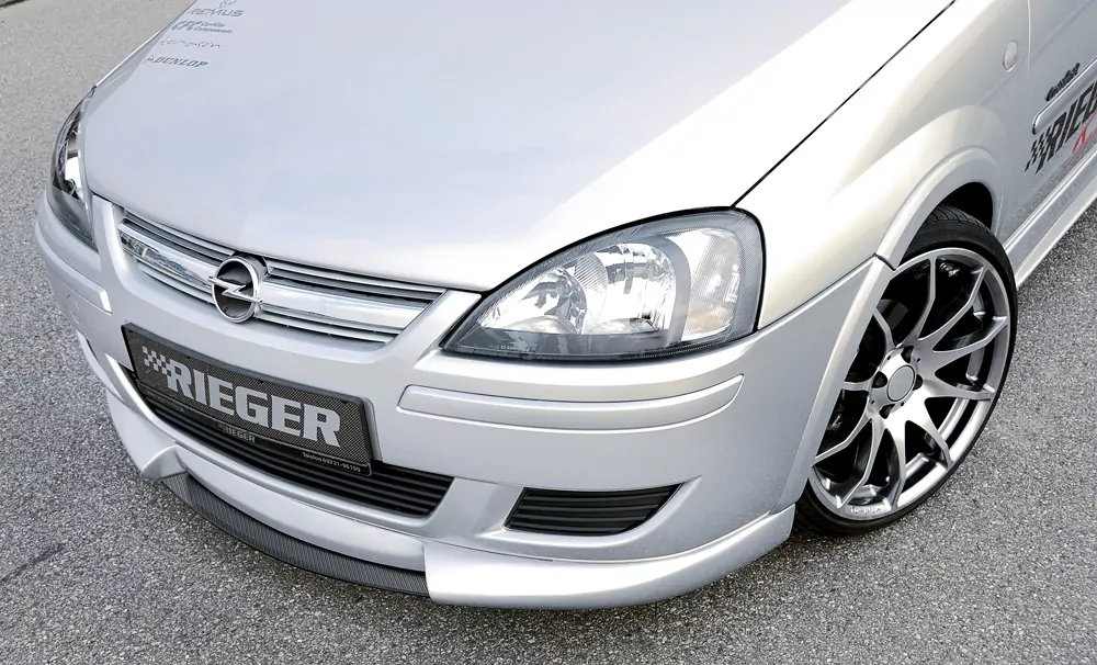 Rieger Spoilerschwert für Opel Corsa C | 5-tür. 06.03- (ab Facelift) für Spoilerlippe 58921