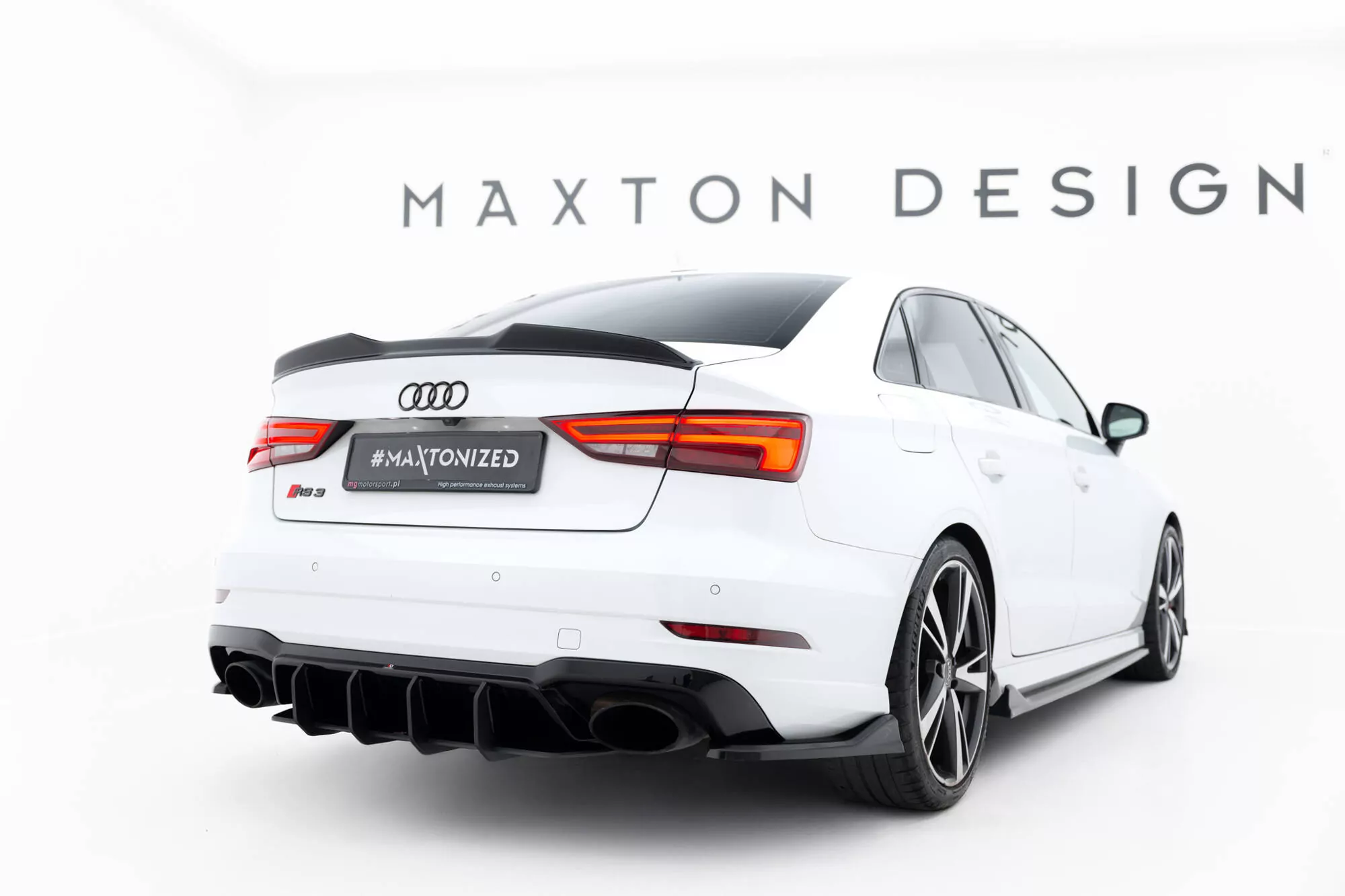 Street Pro Heckschürze V.2 Für Audi RS3 Limousine 8V Facelift