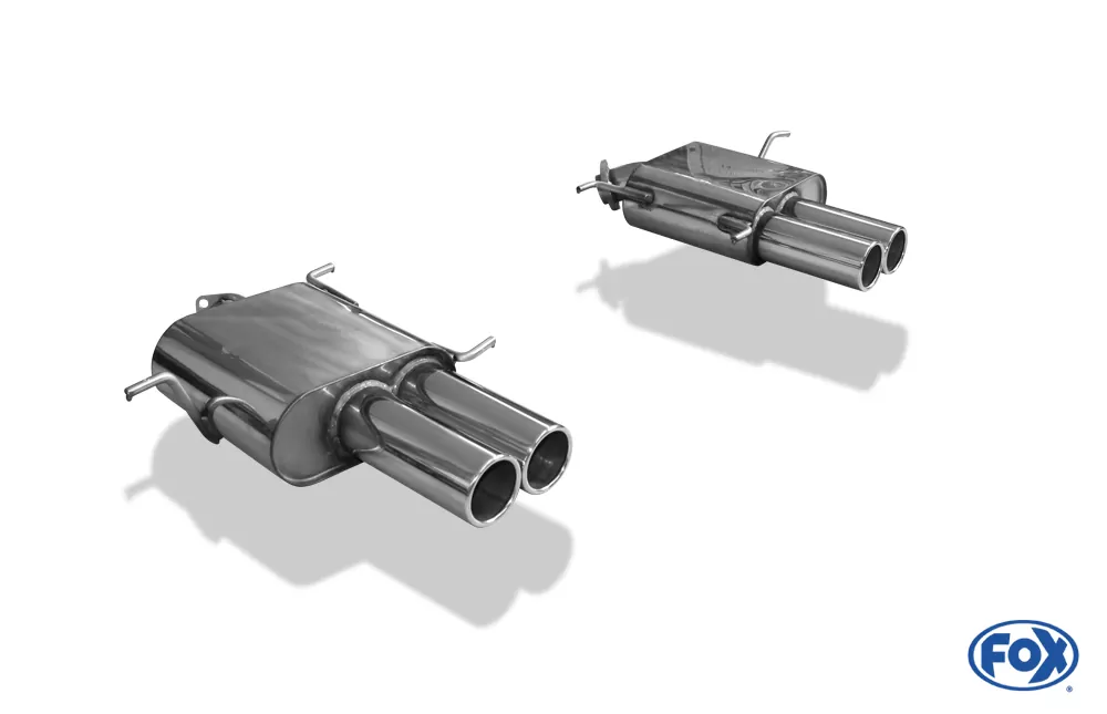 Maserati 3200GT  Endschalldämpfer rechts/links - 2x80 Typ 12 rechts/links