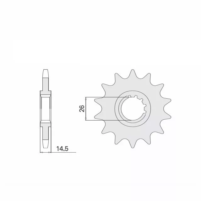 EK-Chain Kettensatz 525 MVXZ-2 für Honda CB1000R Typ SC80 ab Modelljahr 2018- Farbe Blau
