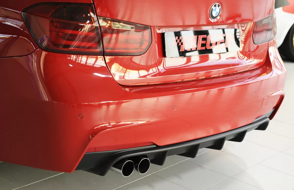 Rieger Heckeinsatz für BMW 3er F31  (3K/3K-N1) | Touring 07.15- (ab Facelift) LCI nur für M-Paket-Heckschürze