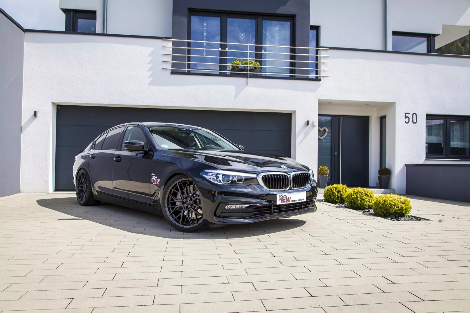 KW Gewindefahrwerk V3 inox BMW 5er (G30, F90) F5LM, G5L 09/2016-