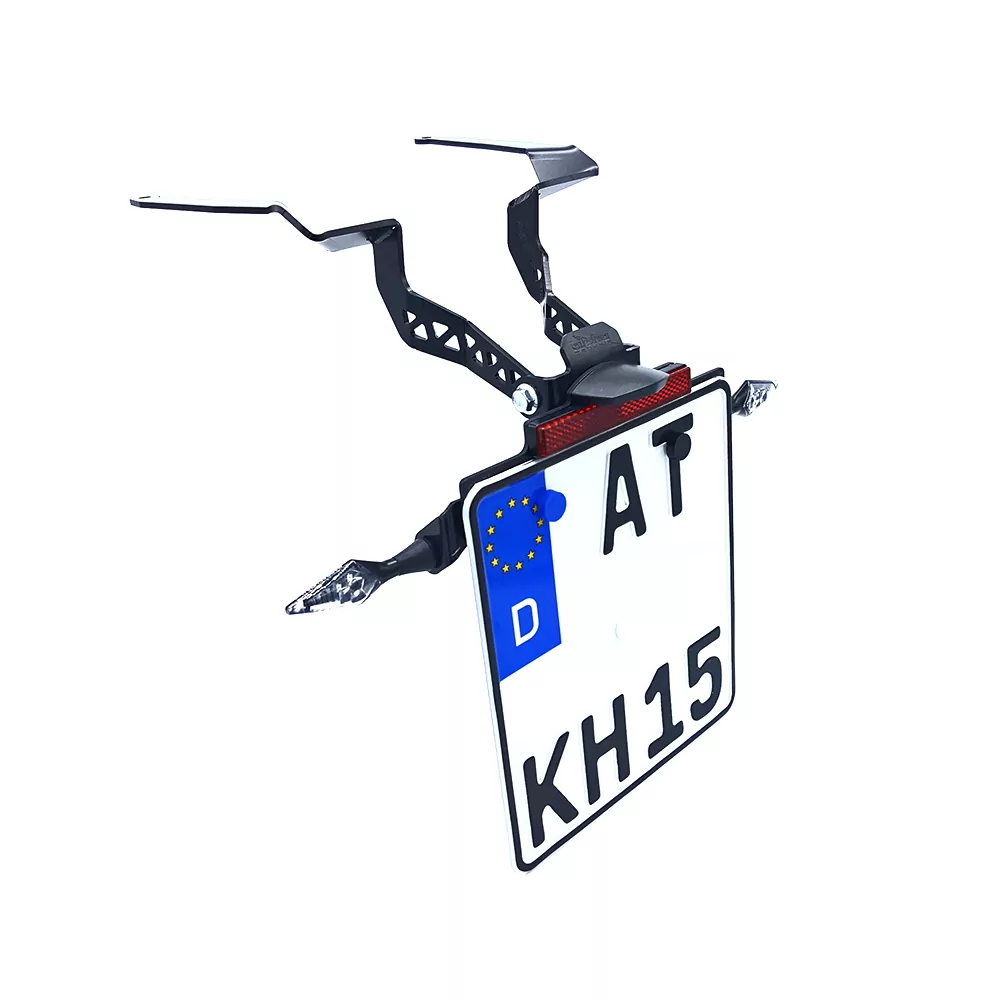 alpha Technik Kennzeichenhalter für Honda CB1000R; Typ SC80; Modelljahr 2018-