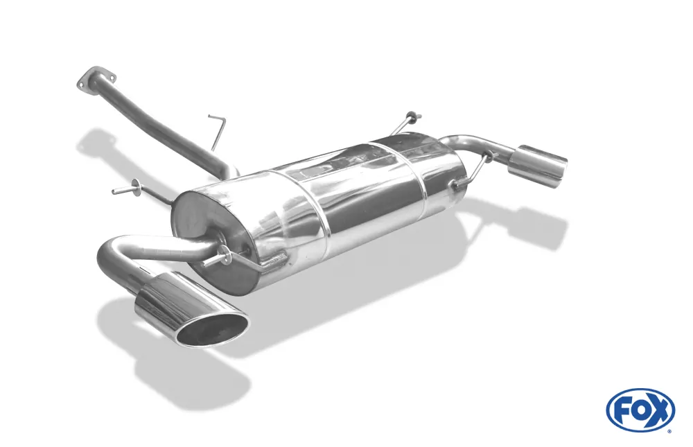 Mazda RX8  Endschalldämpfer quer Ausgang rechts/links - 115x85 Typ 38 rechts/links