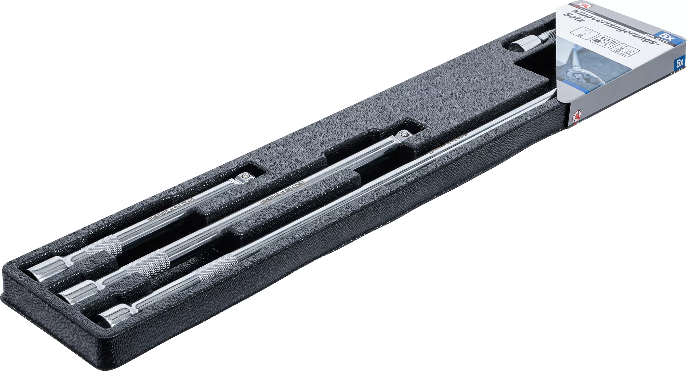 Kippverlängerungs-Satz | 10 mm (3/8") | 5-tlg.