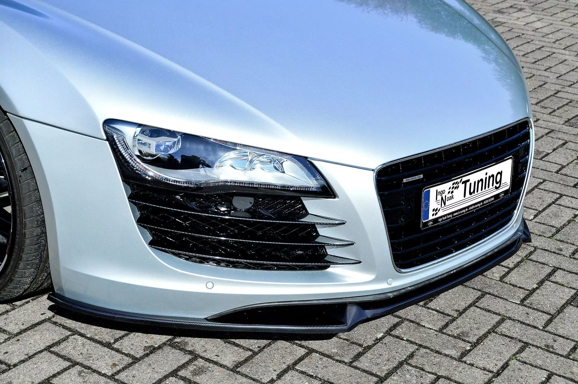 CUP Frontspoilerlippe Version 2 für Audi R8 42 Bj. 2006-2015