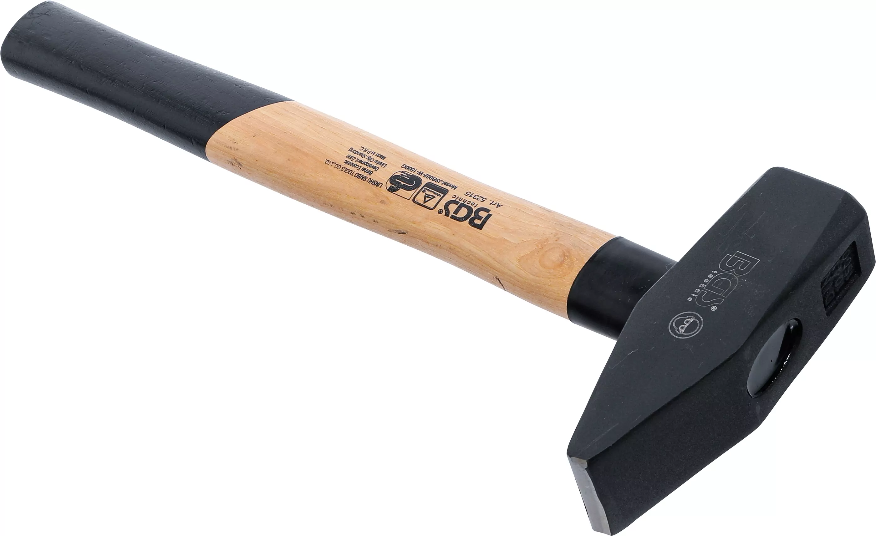 Schlosserhammer | Hickory-Stiel | DIN 1041 | 1500 g
