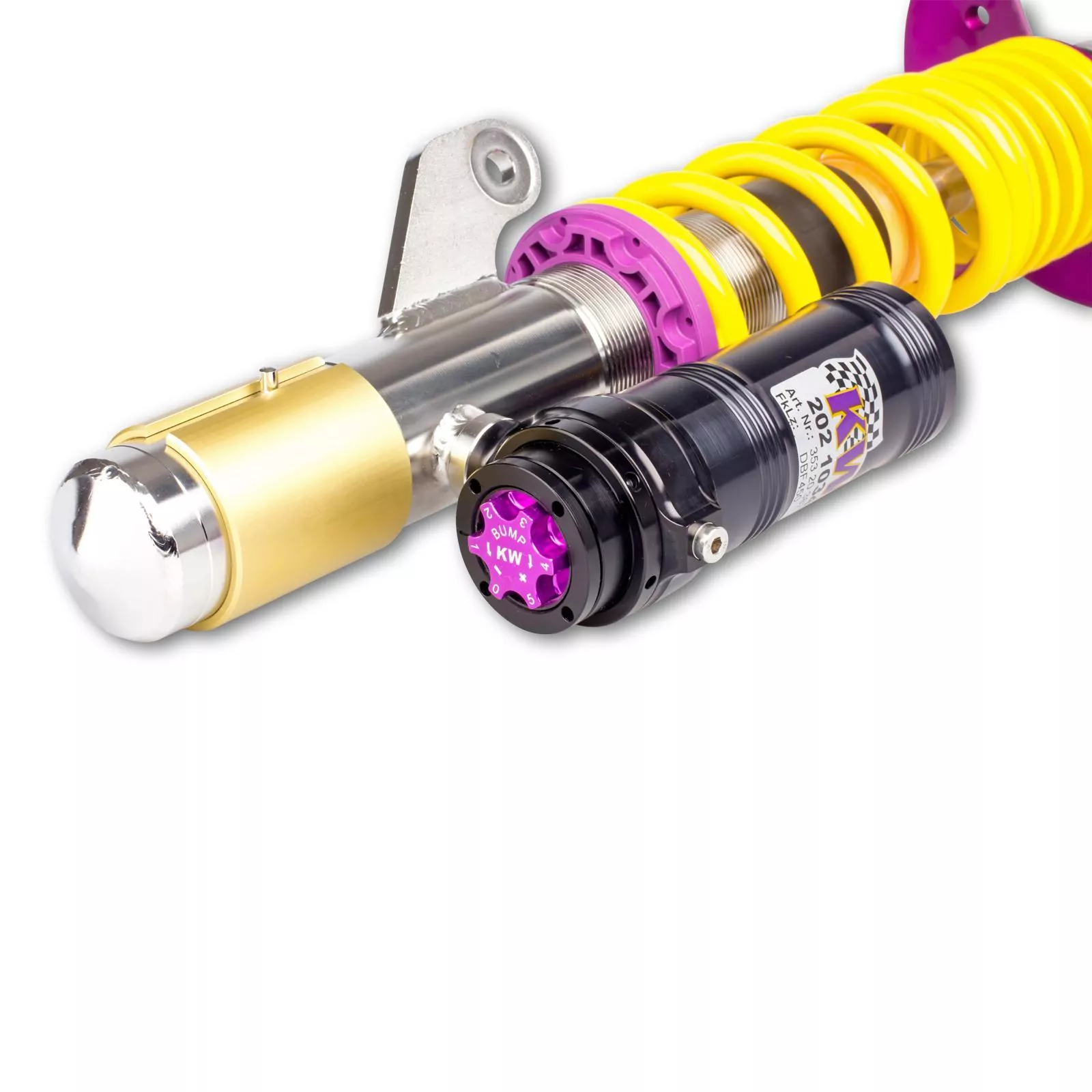 KW Gewindefahrwerk V3 Clubsport inkl. Stützlager BMW 4er Coupe (F32, F82) 3C, M3, M3 GTS 07/2013-