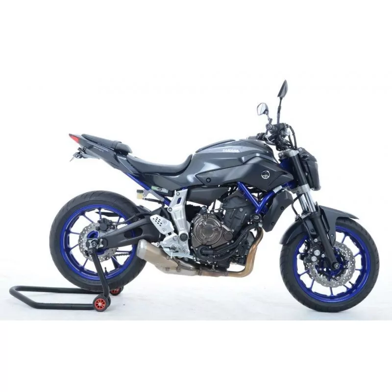 R&G Sturzpads Set "No Cut" Yamaha MT-07 ´14- / XSR 700 ´15- / Tracer 700 ´16-20