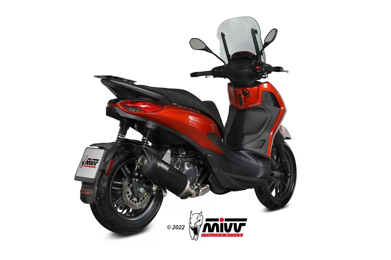 MIVV Endschalldämpfer PIAGGIO BEVERLY 400 2017 > 2020