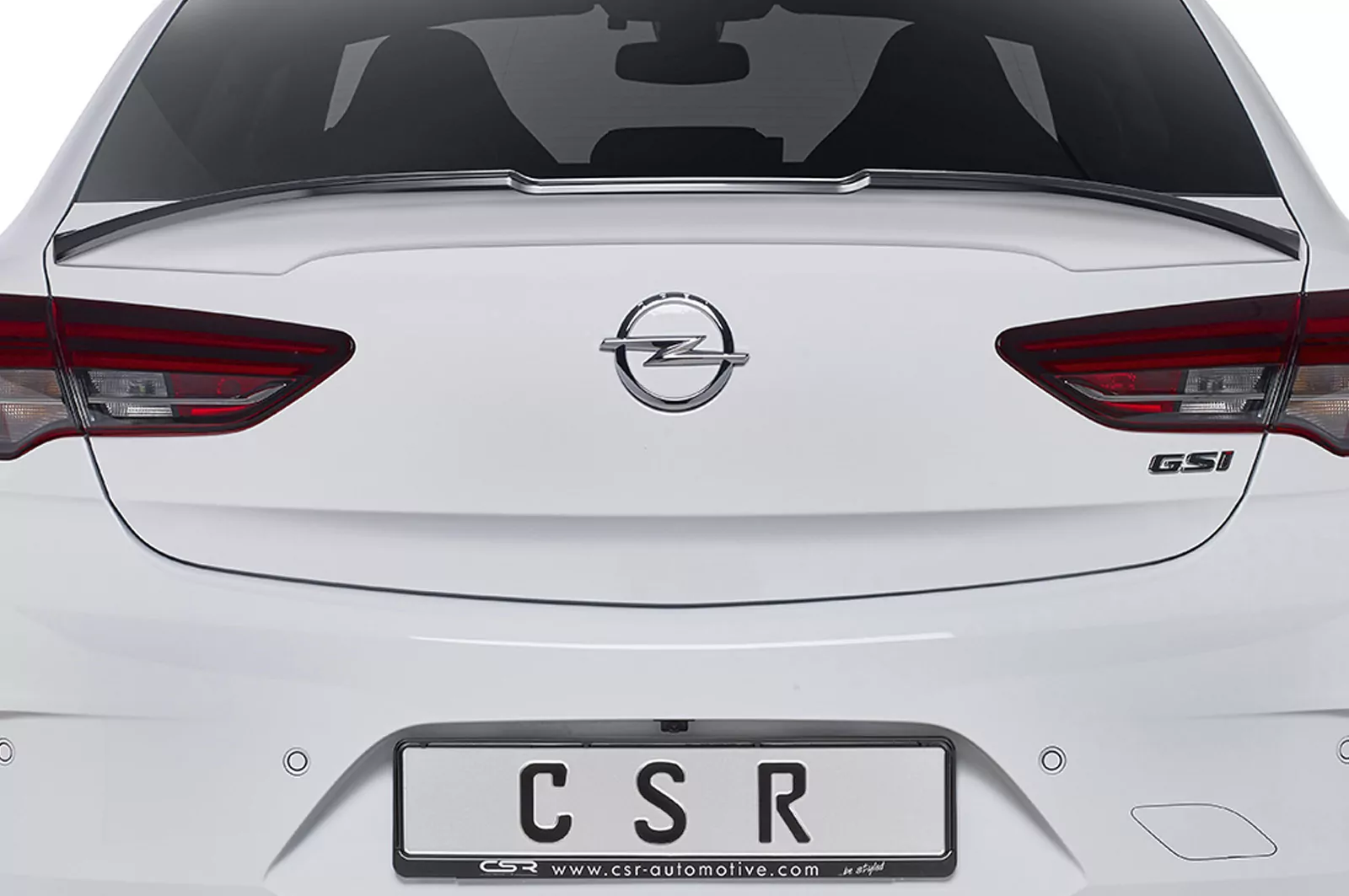 Heckflügel mit ABE für Opel Insignia B HF820 Strukturiert (schwarz matt)