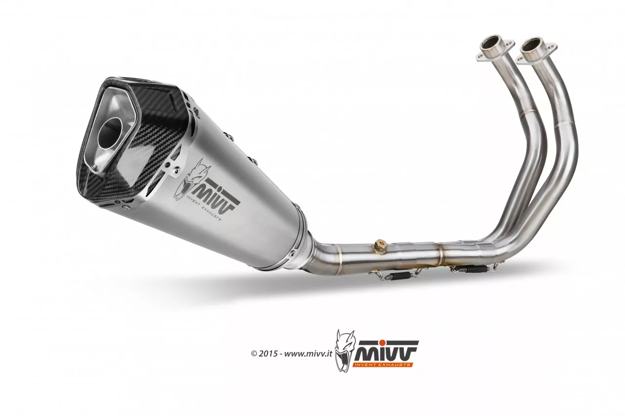 MIVV DELTA RACE Edelstahl YAMAHA MT-07/FZ-07 14-22