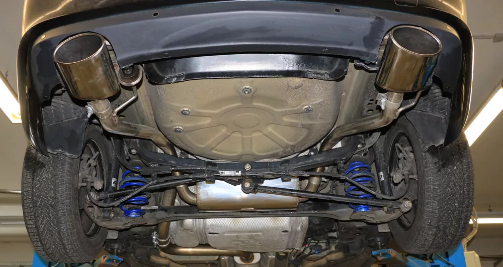 ABGASKLAPPE AR1 CERAMIC "UNTERDRUCK" 76mm  zum einschweißen - funktioniert mit Unterdruck - im Ruhezustand geschlossen