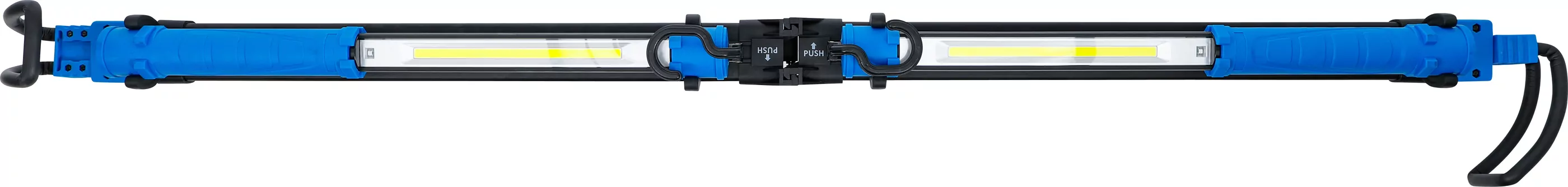 COB-LED-Motorhauben-Leuchte mit Akku & Expanderhalterung | 2 COB-LED Arbeits-Handleuchten