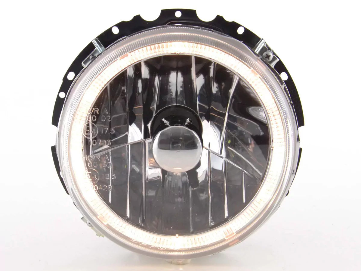 Scheinwerfer Set Angel Eyes VW Golf 1 Typ 17  74-83 chrom