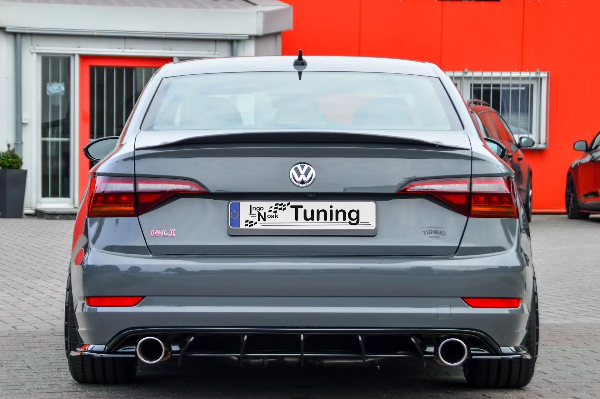 Heckansatz Diffusor für VW Jetta 7 GLI