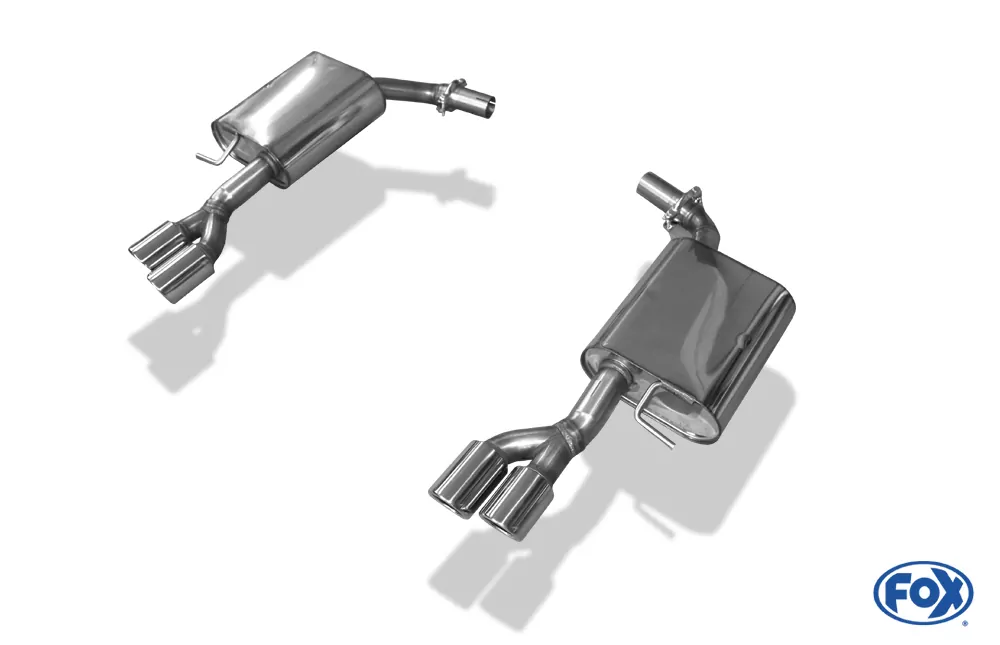 Audi A6 Typ 4F  Endschalldämpfer rechts/links - 2x76 Typ 17 rechts/links