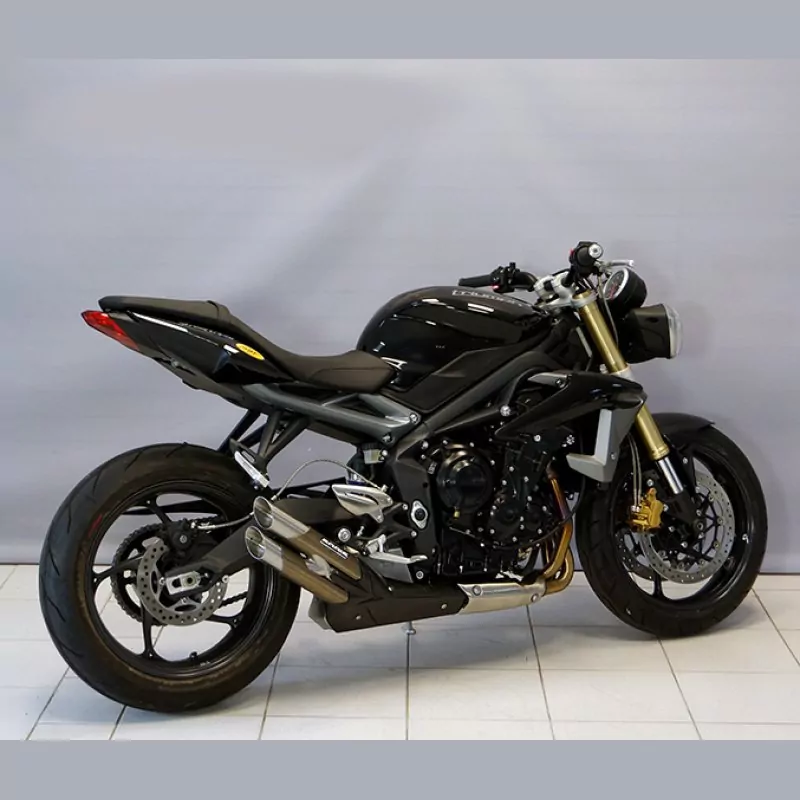 Bodis Duobolico Endschalldämpfer Triumph Street Triple 675 2013-2016