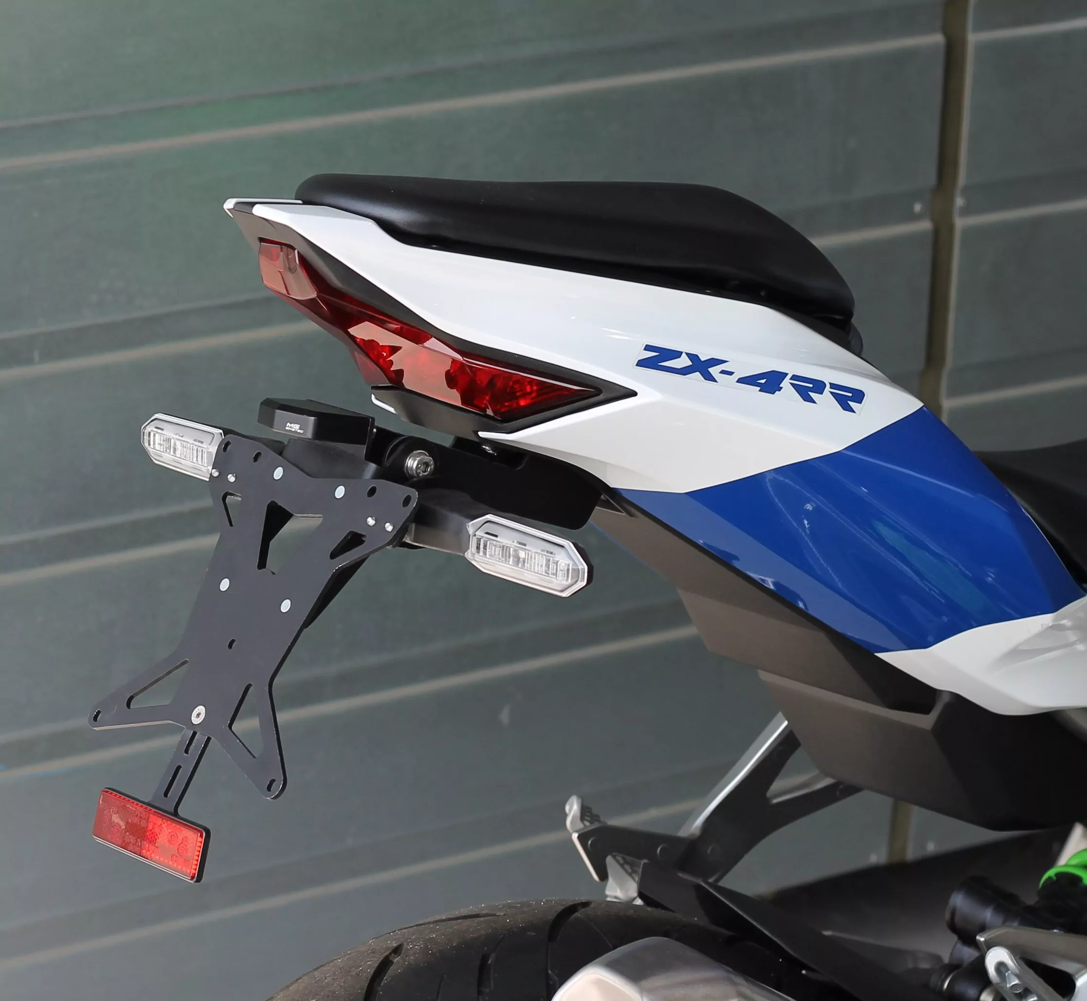 MG Biketec Kennzeichenhalter für Kawasaki ZX-4RR ab 2023