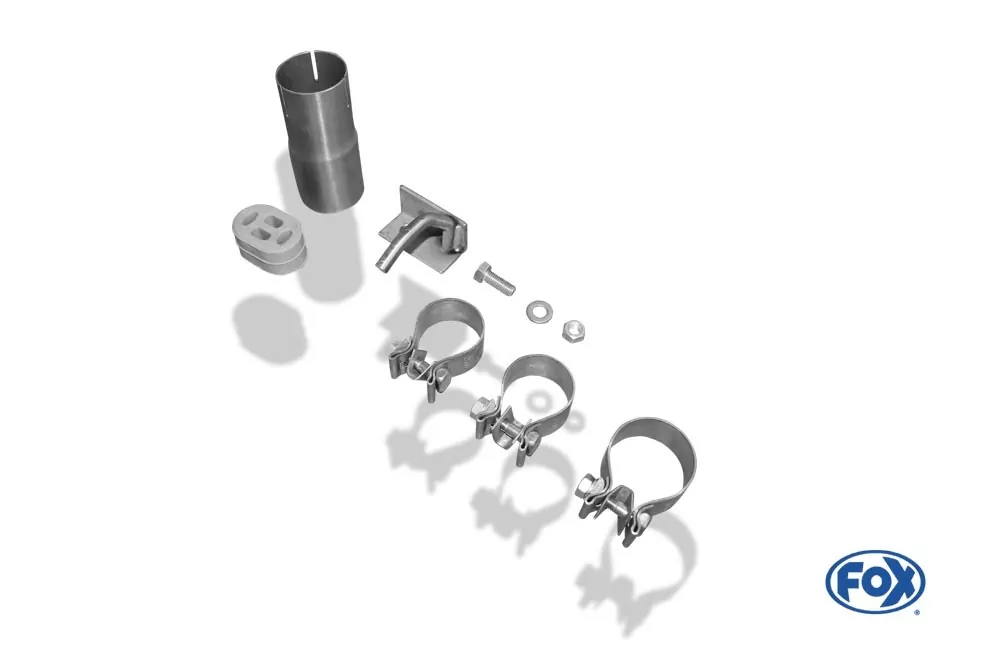 Volvo XC90 Facelift  Endschalldämpfer Ausgang rechts/links - 2x76 Typ 13 rechts/links