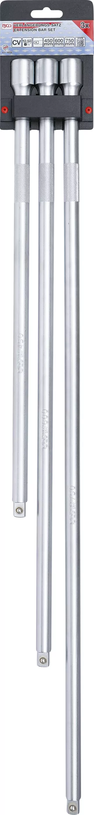 Verlängerungs-Satz | 12,5 mm (1/2") | 450 / 600 / 750 mm | 3-tlg.