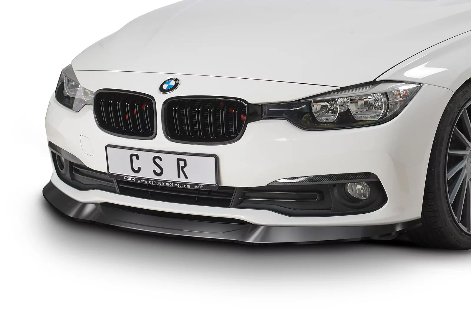Cup-Spoilerlippe mit ABE für BMW 3er F30/F31 CSL366 Strukturiert (schwarz matt)