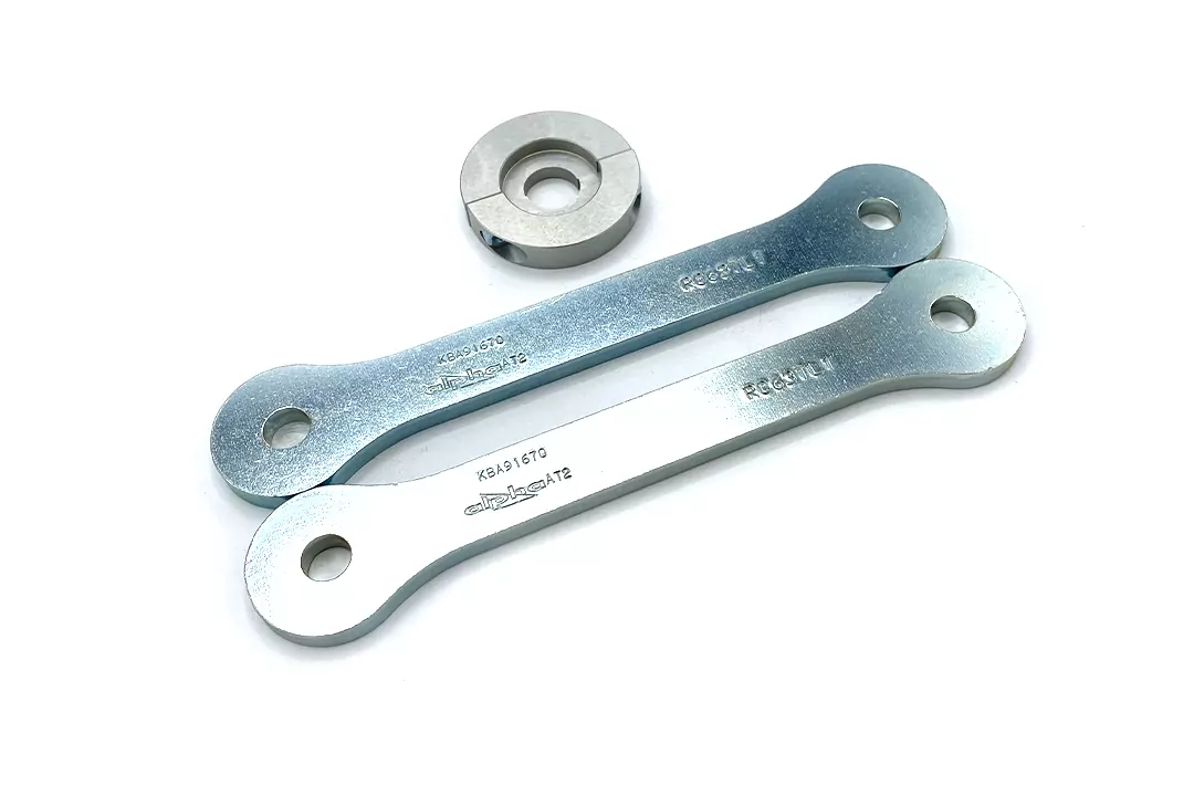 alpha Technik Tieferlegungssatz 35mm für Honda NC750D Integra Typ RC89 Modelljahr 2016-