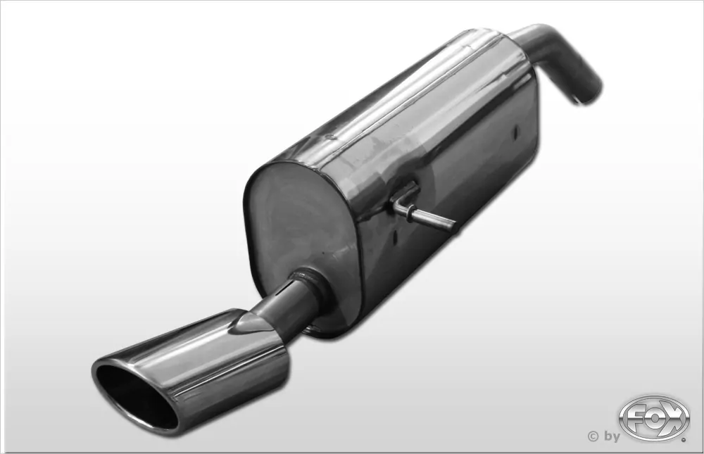 Peugeot 207 SW  Endschalldämpfer einseitig - 115x85 Typ 32