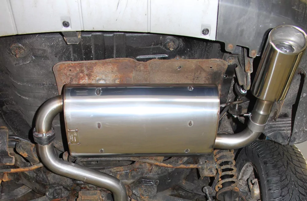 Mitsubishi Outlander 4WD  Endschalldämpfer - 115x85 Typ 33