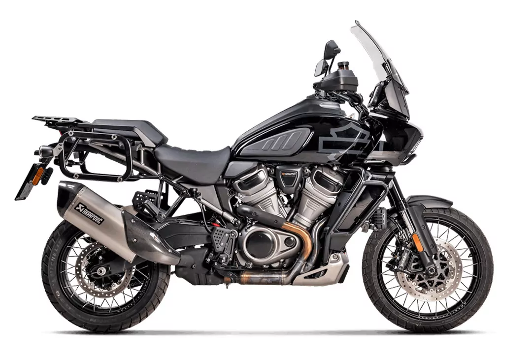 Akrapovic Slip-On Line (Titanium) Auspuff Harley-Davidson Pan America 1250 ab Modelljahr 2022-