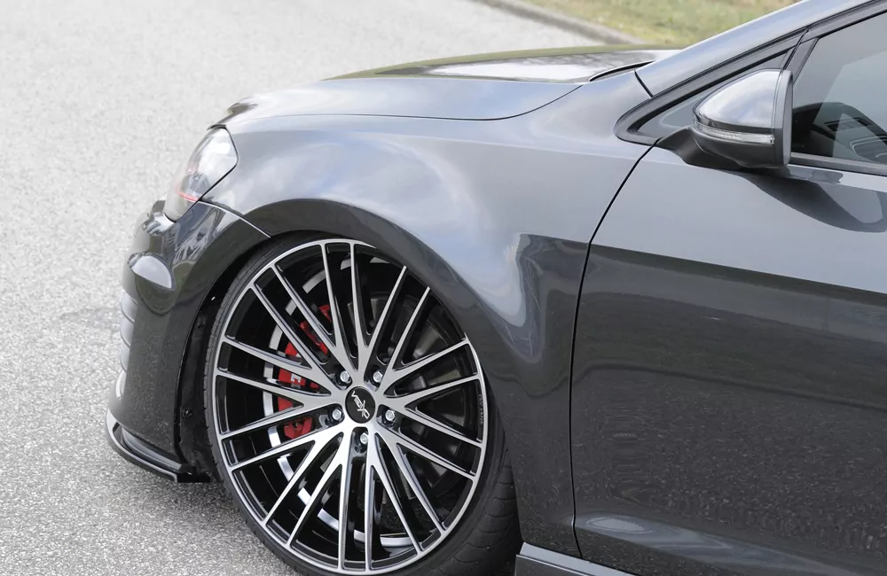 Rieger Kotflügel für extreme Tieferlegung für VW Golf 7 R-Line 5-tür. 10.12-12.16 (bis Facelift)