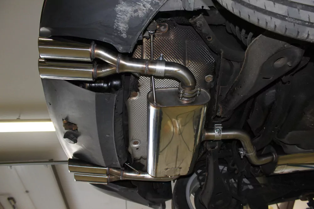 Seat Altea XL 5P - Frontantrieb  Endschalldämpfer Ausgang rechts/links - 2x80 Typ 17 rechts/links