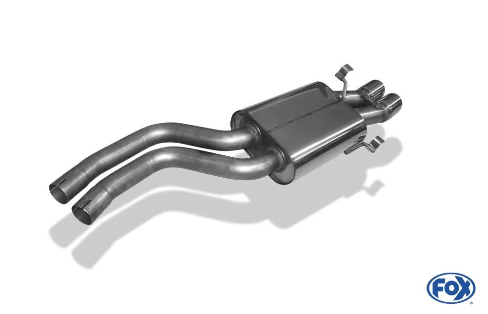 Audi 100/A6 Typ C4 quattro  Endschalldämpfer - 2x76 Typ 14