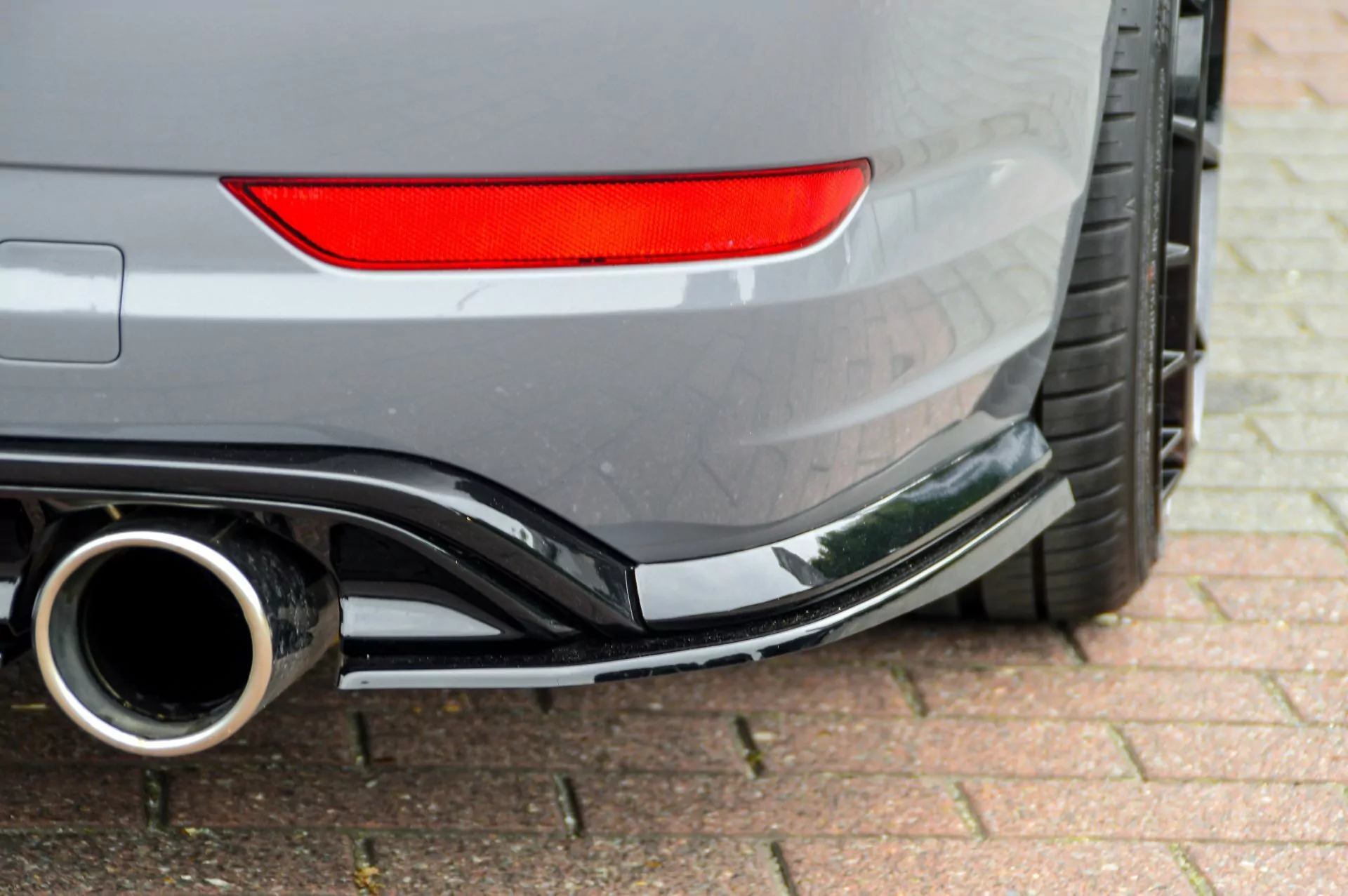 Heckansatz Seitenteile für VW Jetta 7 GLI