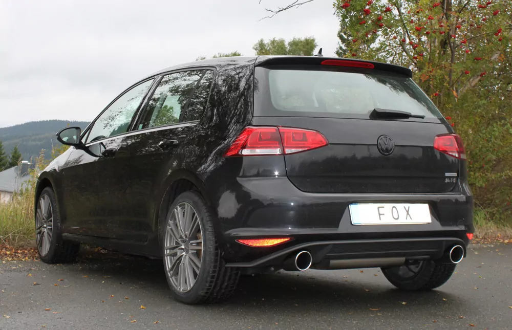 VW Golf VII - 2,0l GTI  Endschalldämpfer rechts/links - 1x100 Typ 16 rechts/links