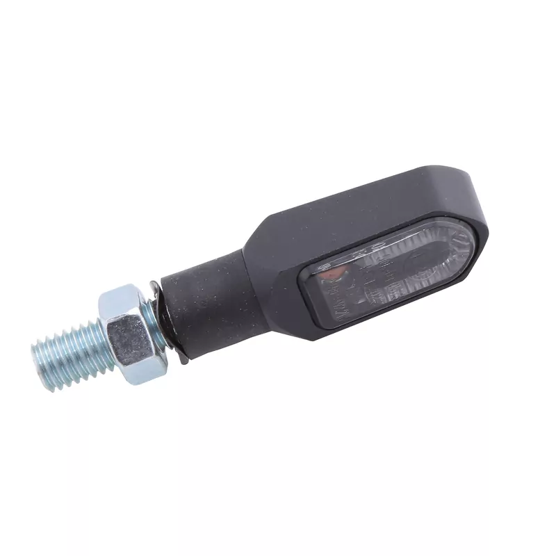 SHIN YO Fineline LED Indicators Black/Smoke E-Approved (Pair)