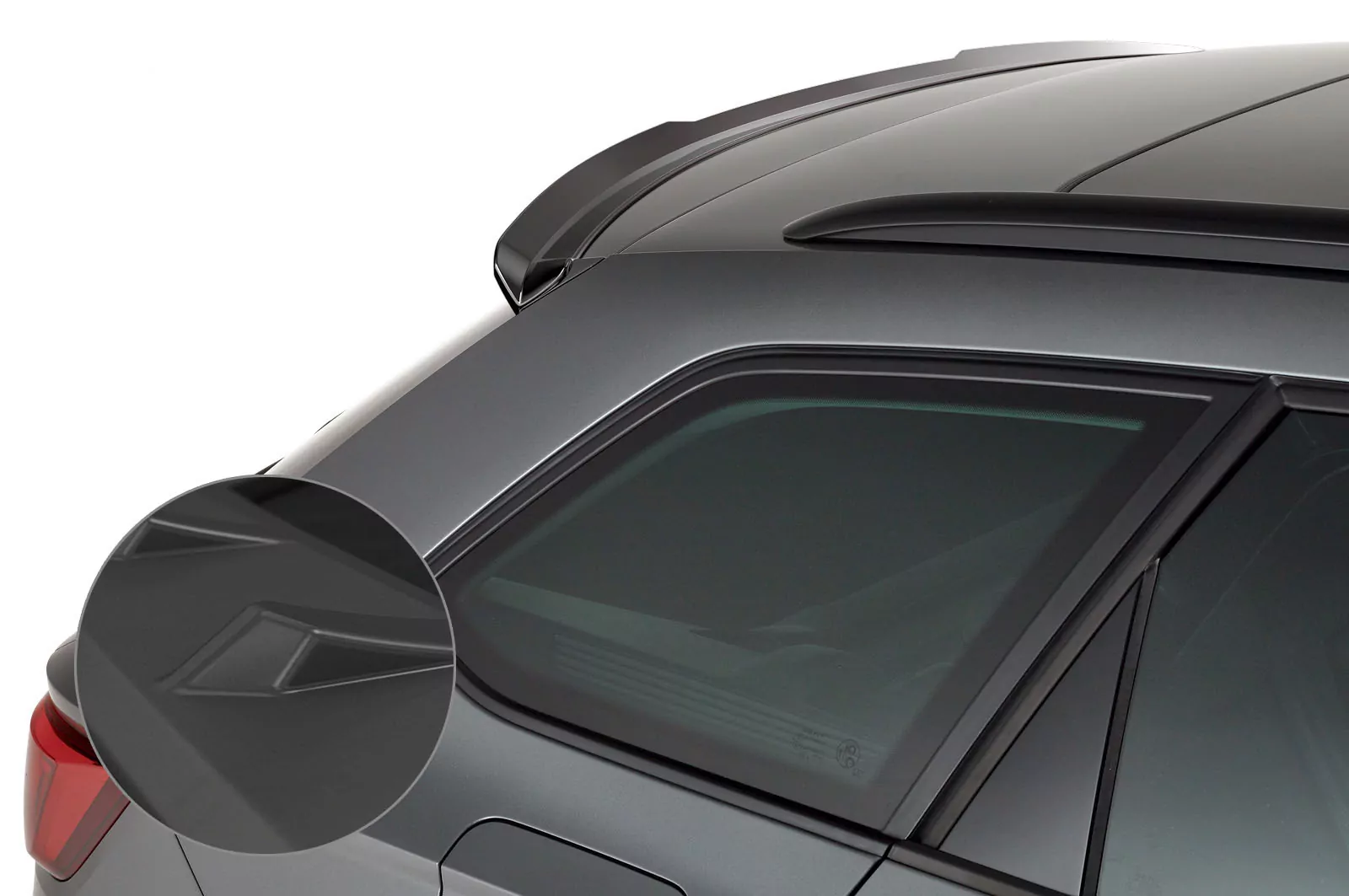 Heckflügel mit ABE für Seat Leon III Typ 5F ST Lackierfreundlich (schwarz matt)