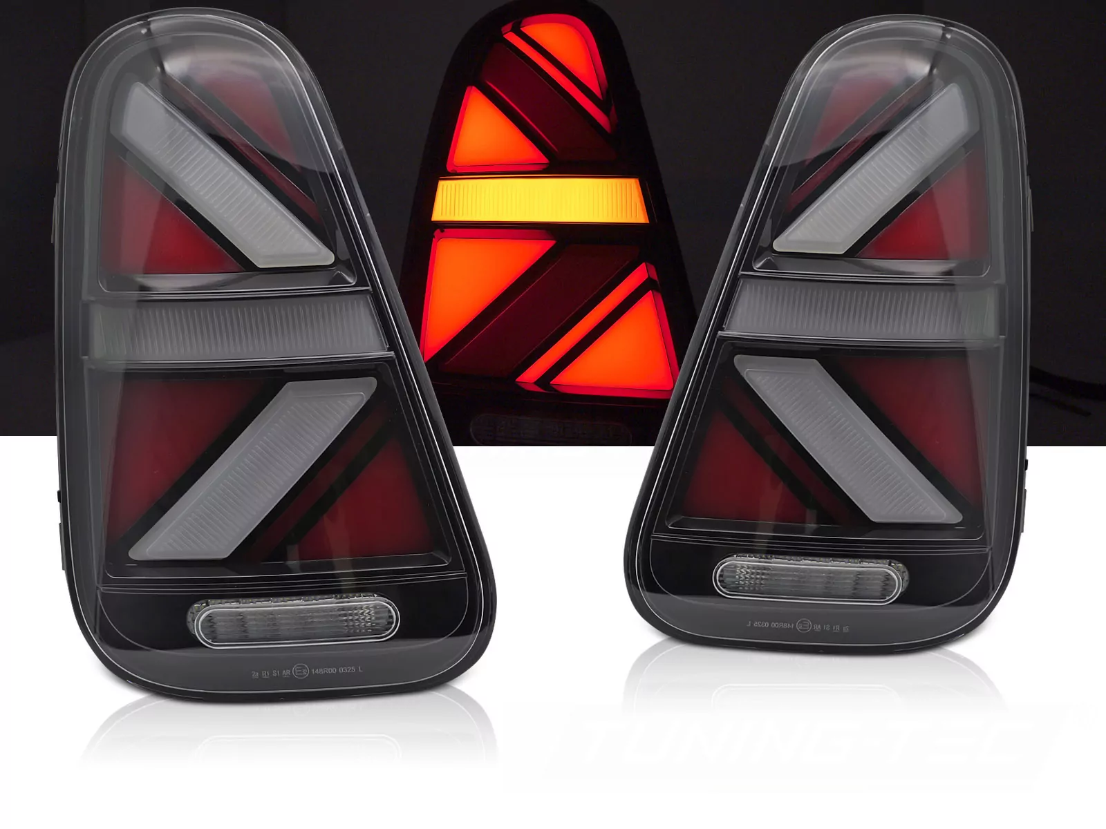 Led Tail Lights Smoke Fits Mini Cooper R50 R52 R53 01-06