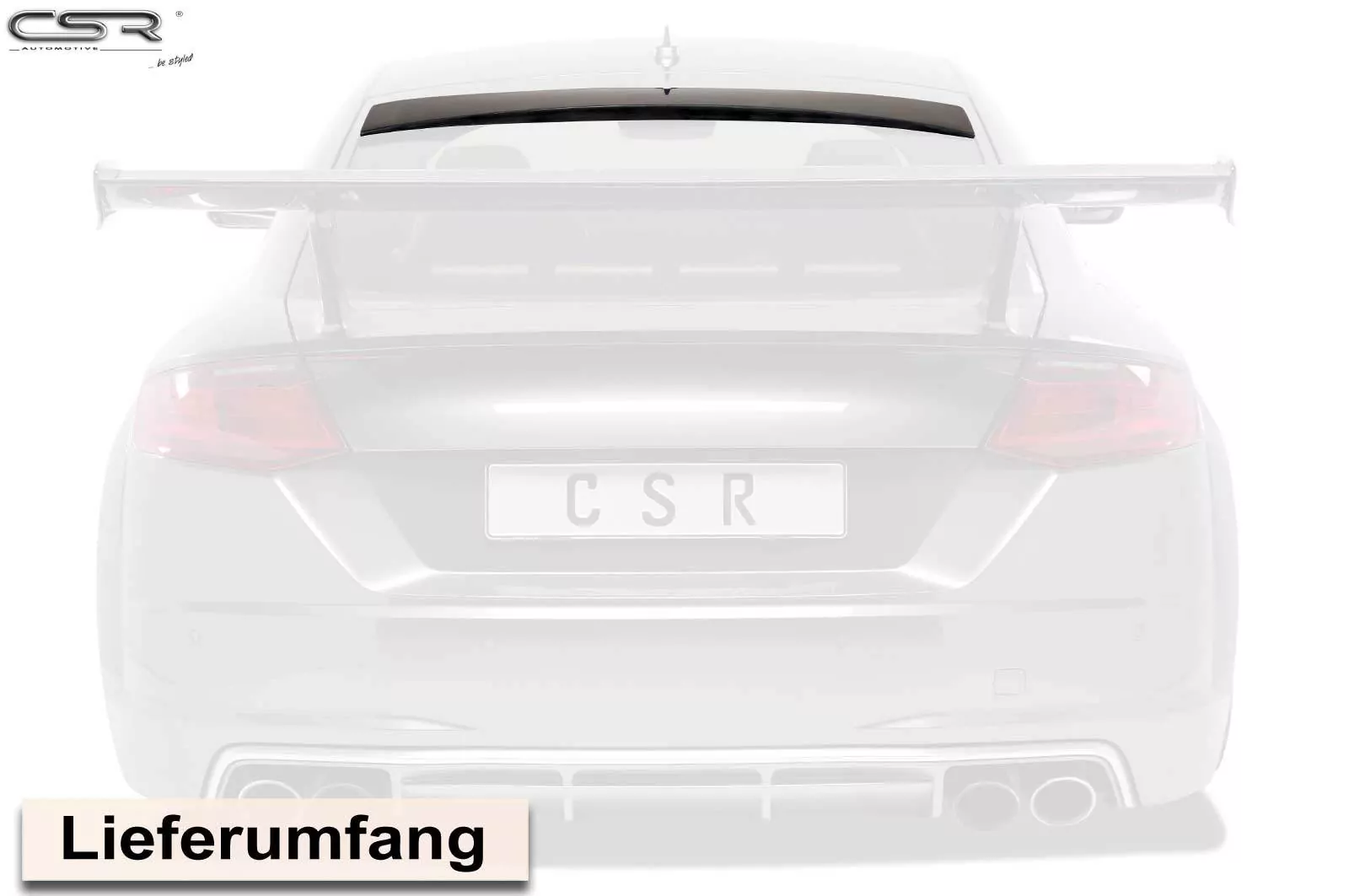 Heckscheibenblende für Audi TT FV/8S Coupé HSB073