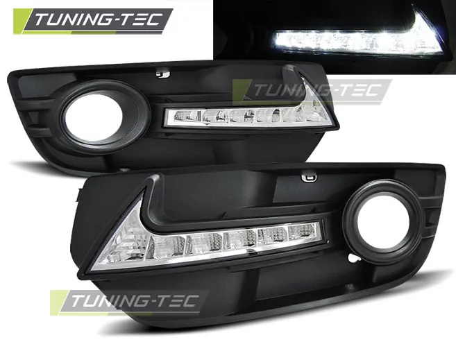 Fog Light Cover Led Fits Audi Q5 08-12 