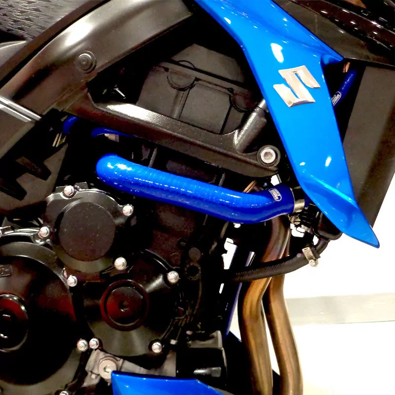 SAMCO SPORT Siliconschlauch Kit blau für Suzuki GSX-S 750Z Modelljahr 2017-2022