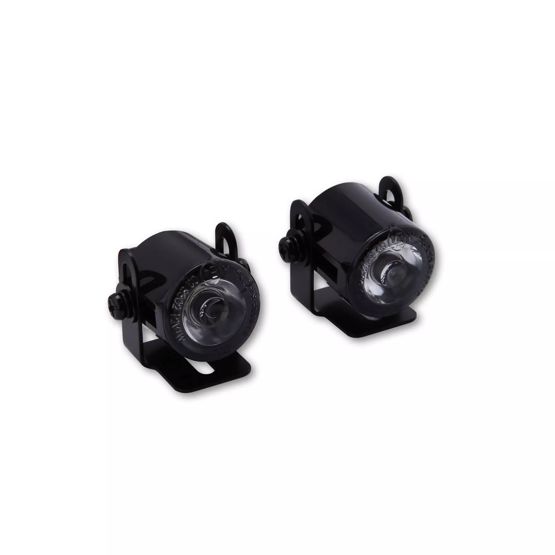 SHIN YO LED-Standlicht, rund, Durchmesser 24,7 mm, mit Universalhalter E-geprüft