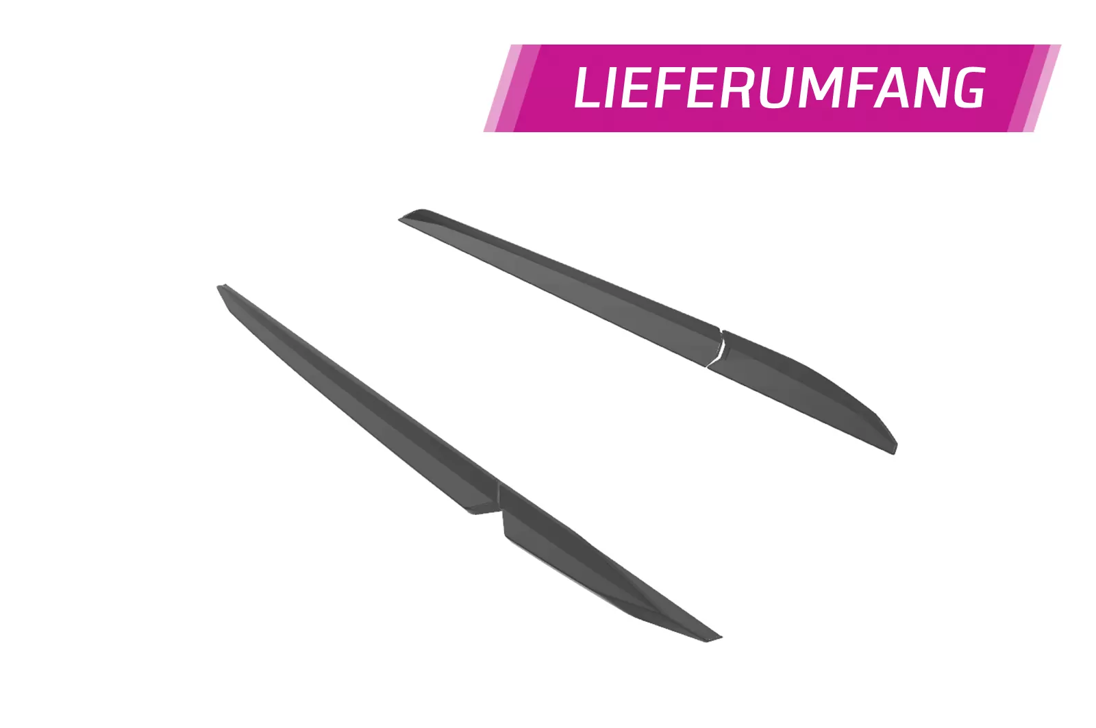 Seitenschweller für Hyundai Tucson 4 (NX4) N-Line SS570 Schwarz Strukturiert